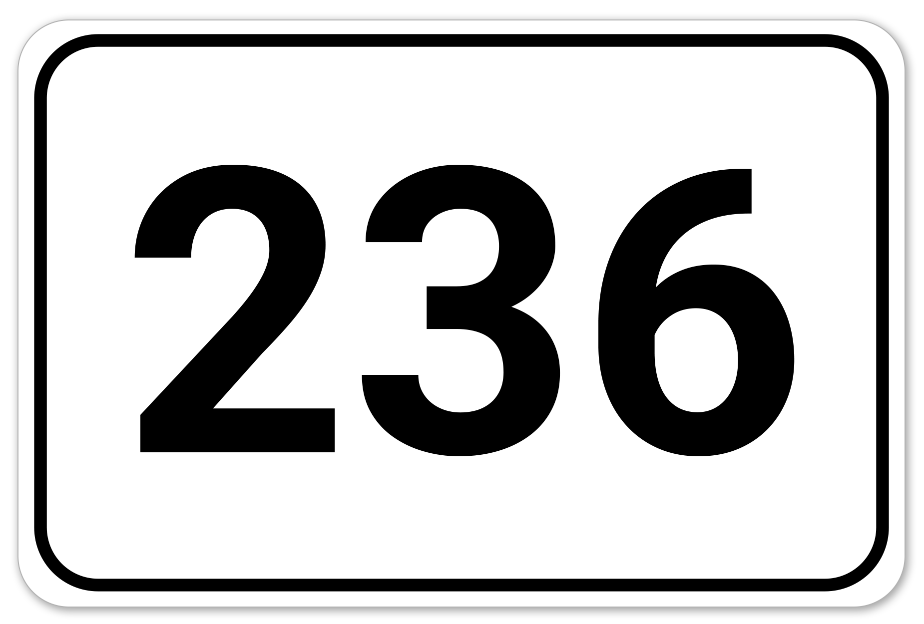 Personalised wheelie bin sticker with house number and street name